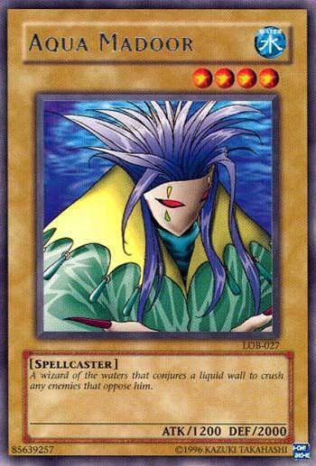 Aqua Madoor | Legend of Blue Eyes White Dragon | LOB-027 | Rare