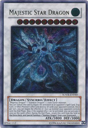 Majestic Star Dragon | Stardust Overdrive | SOVR-EN040 | Ultimate Rare