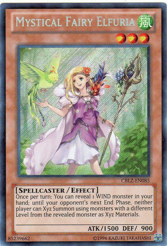 Mystical Fairy Elfuria | Cosmo Blazer | CBLZ-EN085 | Secret Rare
