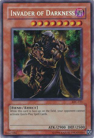 Invader of Darkness | Invasion of Chaos | IOC-111 | Secret Rare
