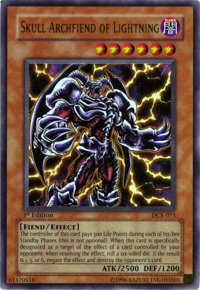 Skull Archfiend of Lightning | Dark Crisis | DCR-073 | Ultra Rare | 1st