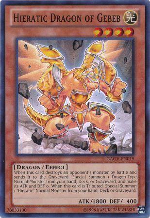 Hieratic Dragon of Gebeb | Galactic Overlord | GAOV-EN019 | Super Rare