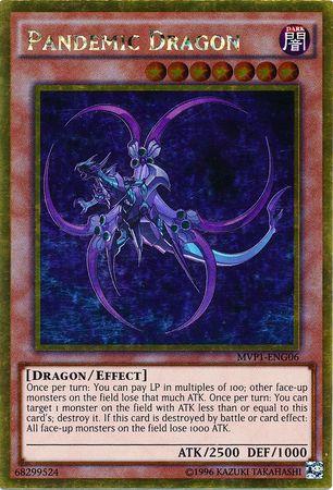 Pandemic Dragon | Yu-Gi-Oh! The Dark Side of Dimensions Movie Pack | MVP1-ENG06 | Gold Rare