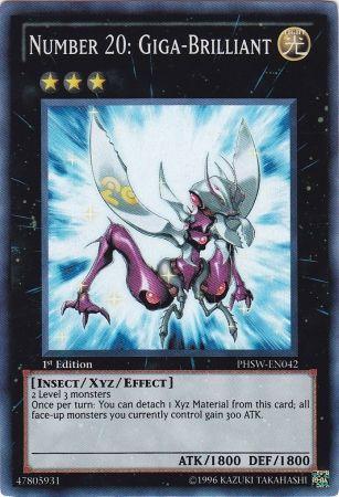 Number 20: Giga-Brilliant | Photon Shockwave | PHSW-EN042 | Super Rare | 1st