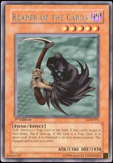Reaper of the Cards | Legend of Blue Eyes White Dragon | LOB-071 | Rare | 1st