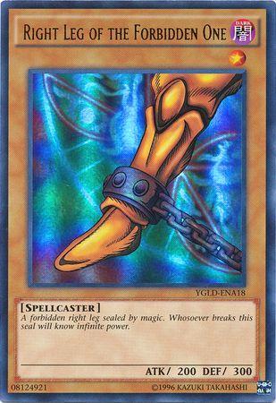 Right Leg of the Forbidden One | Yugi's Legendary Decks | YGLD-ENA18 | Ultra Rare