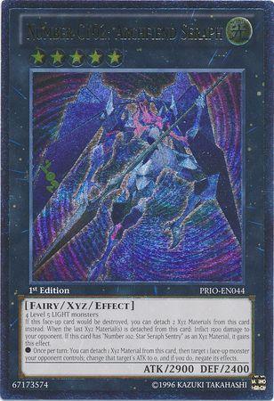 Number C102: Archfiend Seraph | Primal Origin | PRIO-EN044 | Ultimate Rare | 1st