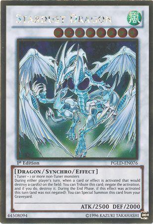 Stardust Dragon | Premium Gold | PGLD-EN076 | Gold Rare | 1st