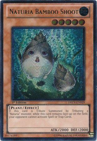 Naturia Bamboo Shoot | Duelist Revolution | DREV-EN029 | Ultimate Rare | 1st