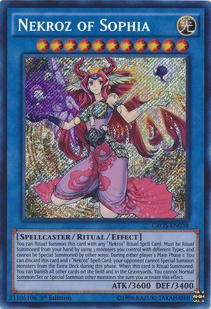 Nekroz of Sophia | Crossed Souls | CROS-EN038 | Secret Rare | 1st