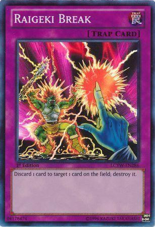 Raigeki Break | Legendary Collection 3: Yugi's World Mega Pack | LCYW-EN286 | Super Rare | 1st