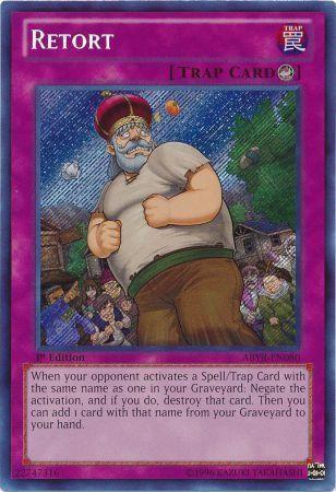 Retort | Abyss Rising | ABYR-EN080 | Secret Rare | 1st