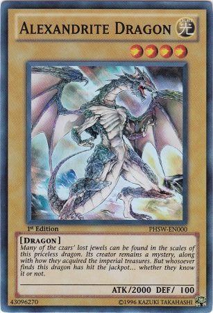 Alexandrite Dragon | Photon Shockwave | PHSW-EN000 | Super Rare | 1st