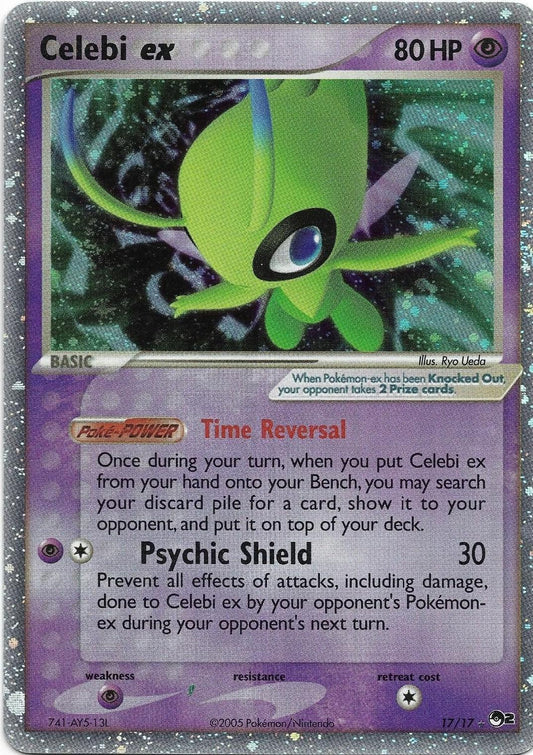 Celebi ex | POP Series 2 | EX | 17/17 | New Mint | Rare