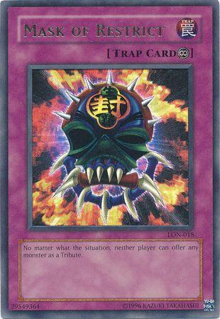 Mask of Restrict | Labyrinth of Nightmare | LON-018 | Ultra Rare