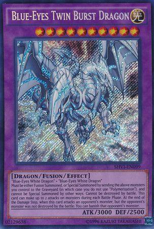 Blue-Eyes Twin Burst Dragon | Shining Victories | SHVI-EN099 | Secret Rare