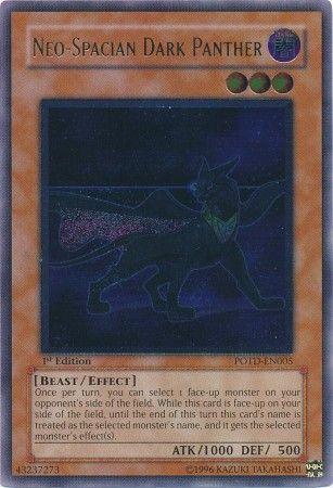 Neo-Spacian Dark Panther | Power of the Duelist | POTD-EN005 | Ultimate Rare | 1st