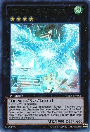 Lightning Chidori | Cosmo Blazer | CBLZ-EN052 | Ultra Rare | 1st