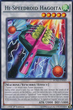 Hi-Speedroid Hagoita | Breakers of Shadow | BOSH-EN049 | Rare | 1st