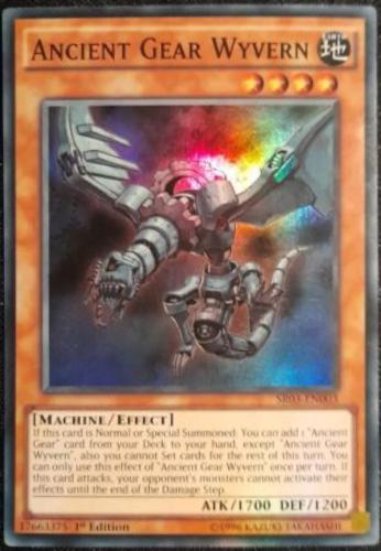 Ancient Gear Wyvern | Machine Reactor Structure Deck | SR03-EN003 | none | 1st