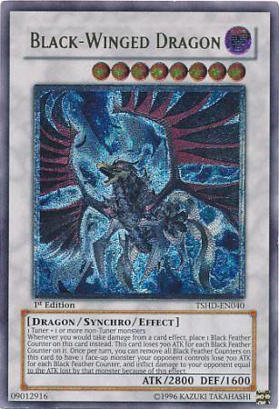Black-Winged Dragon | The Shining Darkness | TSHD-EN040 | Ultimate Rare | 1st