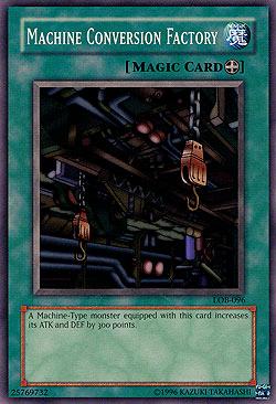 Machine Conversion Factory | Legend of Blue Eyes White Dragon | LOB-096 | Short Print