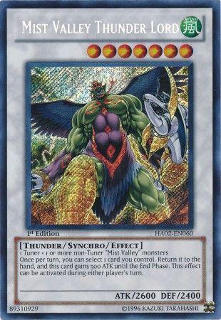 Mist Valley Thunder Lord | Hidden Arsenal 2 | HA02-EN060 | Secret Rare | 1st