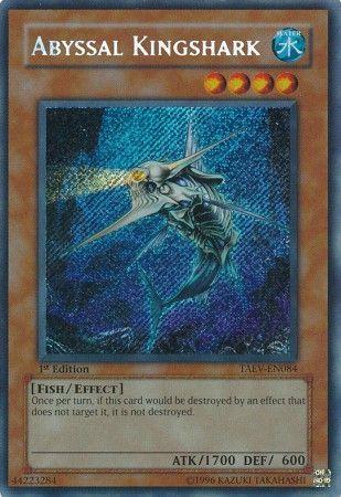 Abyssal Kingshark | Tactical Evolution | TAEV-EN084 | Secret Rare | 1st