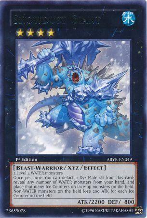 Snowdust Giant? | Abyss Rising | ABYR-EN049 | Rare | 1st