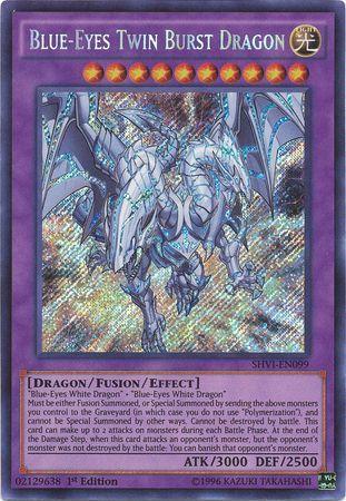 Blue-Eyes Twin Burst Dragon | Shining Victories | SHVI-EN099 | Secret Rare | 1st