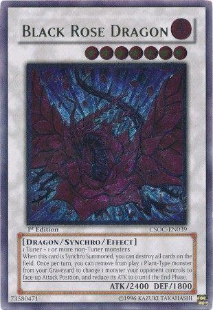 Black Rose Dragon | Crossroads of Chaos | CSOC-EN039 | Ultimate Rare | 1st