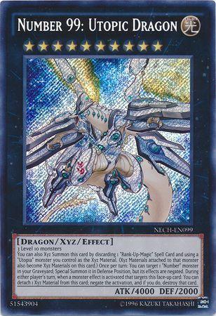 Number 99: Utopic Dragon | The New Challengers | NECH-EN099 | Secret Rare