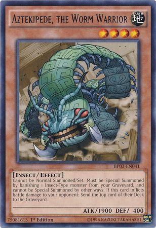 Aztekipede, the Worm Warrior | Battle Pack 3: Monster League | BP03-EN041 | Rare | 1st