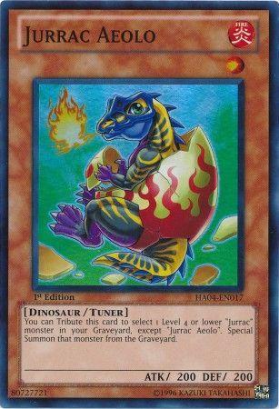 Jurrac Aeolo | Hidden Arsenal 4: Trishula's Triumph | HA04-EN017 | Super Rare | 1st