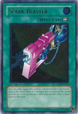 Spark Blaster | Cybernetic Revolution | CRV-EN047 | Ultimate Rare | 1st