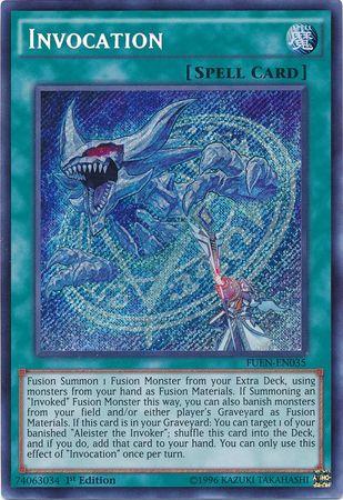 Invocation | Fusion Enforcers | FUEN-EN035 | none | 1st