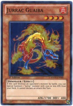 Jurrac Guaiba | Hidden Arsenal 3 | HA03-EN040 | Super Rare | 1st
