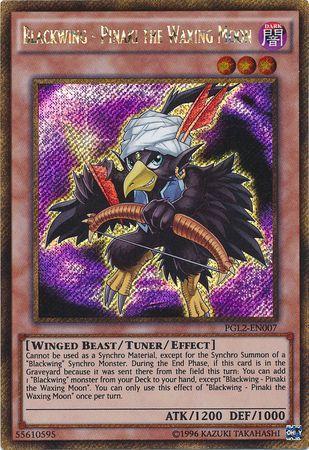 Blackwing - Pinaki the Waxing Moon | Premium Gold: Return of the Bling | PGL2-EN007 | Gold Secret Rare