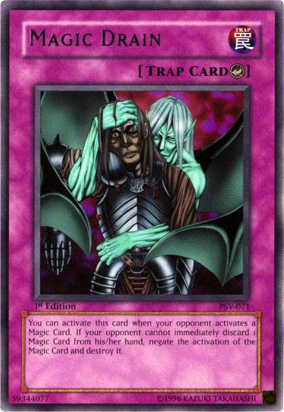 Magic Drain | Pharaoh's Servant | PSV-071 | Rare | 1st
