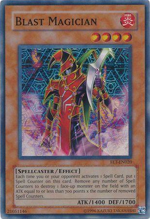 Blast Magician | Flaming Eternity | FET-EN020 | Super Rare Ultimate Rare