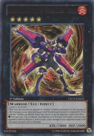 Number C105: Battlin' Boxer Comet Cestus | Lord of the Tachyon Galaxy | LTGY-EN052 | Ultra Rare | 1st