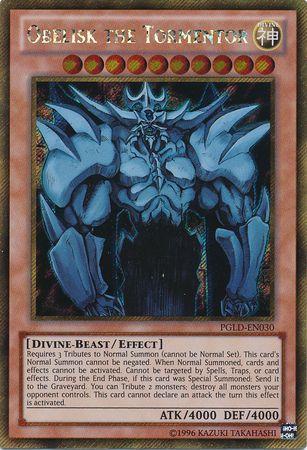 Obelisk the Tormentor | Premium Gold | PGLD-EN030 | Gold Secret Rare