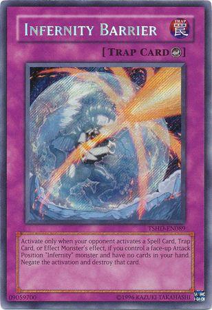 Infernity Barrier | The Shining Darkness | TSHD-EN089 | Secret Rare