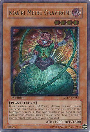 Koa'ki Meiru Gravirose | Ancient Prophecy | ANPR-EN083 | Ultimate Rare | 1st