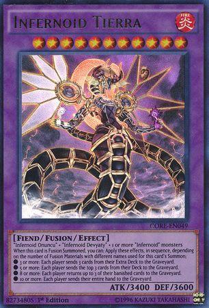 Infernoid Tierra | Clash of Rebellions | CORE-EN049 | Ultra Rare | 1st