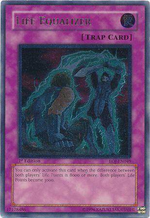 Life Equalizer | Enemy of Justice | EOJ-EN049 | Ultimate Rare | 1st