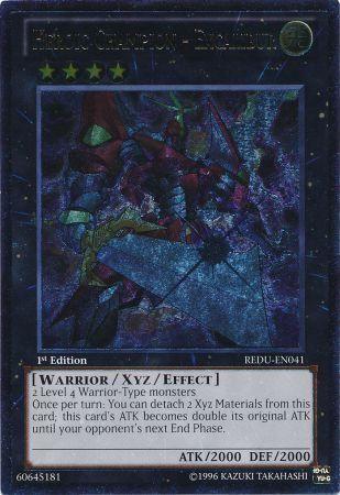 Heroic Champion - Excalibur | Return of the Duelist | REDU-EN041 | Ultimate Rare | 1st
