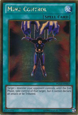 Mind Control | Premium Gold | PGLD-EN067 | Gold Rare