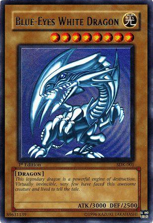 Blue-Eyes White Dragon | Starter Deck: Kaiba (NA) | SDK-001 | Ultra Rare | 1st