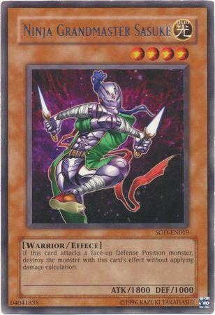 Ninja Grandmaster Sasuke | Soul of the Duelist | SOD-EN019 | Rare